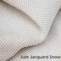 Hemp Cloth Jacquard Jute Yarn Fabric Snow Design Pattern Meter Price For Sale For Textiles Hemp Fibe