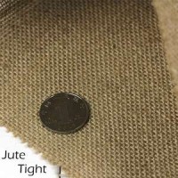 Jute Cloth Fine Texture Tight High Density Green Natural Jute Fiber Knitting For Burlap Gunny Sackin
