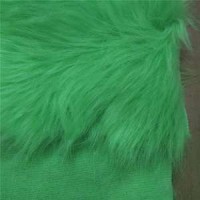 Faux Fur Fabric 100% Acrylic For Long Pile Plush Velvet Fabric For Coat Sporting Goods Shoes Clothin