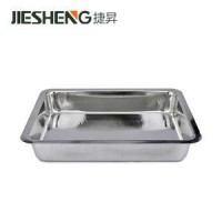 Large Stainless Steel Meat Trays Square Serving Tray