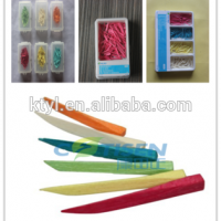 Disposable Dental Wooden Teeth Wedges With Beautiful Color