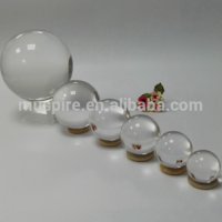 2015 Hot Sale Home Decorations Clear K9 Blank 60mm Crystal Ball