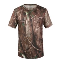 Colors Camouflage Climbing Outdoor Sports Plain Design Fashion Clothes Custom Logo T-Shirts