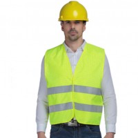 135-Svm1028 OEM Clothing Wholesale Hi-Vis Vest Green Surveyor Safety Vest Reflective Work Security R