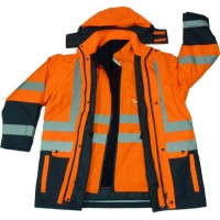 3 in 1 Winter Reflective Safety Jacket