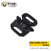 Quick Release Buckle _ 16mm Handbag Shoe Material Clothing Cobra Buckle Tactical Belt Buckle Alloy Q
