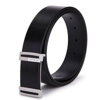 Unique Fashion Accessories Wholesale Smooth Steel Buckle Men Belt
