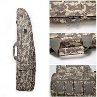 Tactical Rifle Case Solid Fabric Reinforced Stitch Thickened Foam Double Long Rifle Bag Tactical Gun