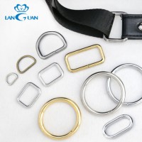 Metal Wire Buckle Bag Accessories D Ring O Ring Bag Ring for Adjustment