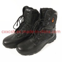 Army Jungle Black Leather Tactical Combat Military Boot