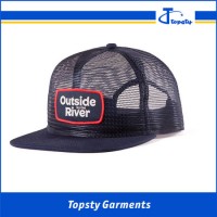 Customized Poyester Mesh Cap  Golf Cap with Patch  High Quality Face Caps