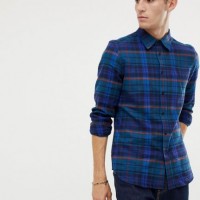 Design Men's High Quality Men's Casual Plaid Flannel Shirt