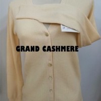 Lady's Cashmere Cardigan Daily Knitwear