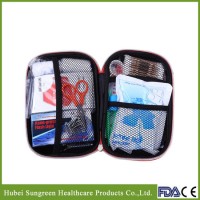 Compact EVA First Aid Kit Bag Ideal for Travelling and Family Use