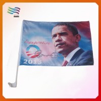 Custom Cheap Polyester 30*45cm Car Window Flag for Election (HY1123)