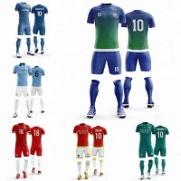New Style Top Quality Sublimated Custom Logo Soccer Jersey Uniforms Sport Wear