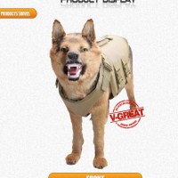 K9 Ballistic Bulletproof Vest for Dog