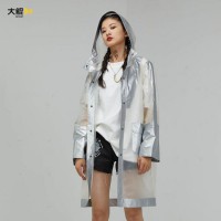 Chinese Famous Brand Dakun Women's Clothes Leisure Style Quality Cool Long Wind Coat