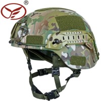 Light Weight Camouflage Print Military Tactical Mich2000 Slideway Ballistic Helmet