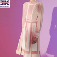 Pink Irregular Design Skirt for Ladies Fashion Clothes