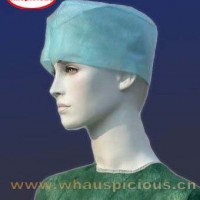 Disposable Non Woven Surgical Cap with Elastic Neck /Hospital