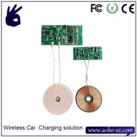 12V 800mA Car Wireless Charger Solution From China Supplier