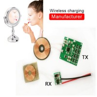 Wireless Charging LED Cosmetic Mirror DIY Model