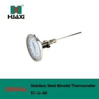 Stainless Steel Industrial Universal Bimetal Thermometer