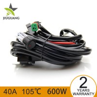 Auto Parts LED Lighting 140W 240W One Control One/Two Switch Cable Wire Harness