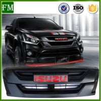 Front Black Grill Grille for Isuzu Dmax D-Max 2015 2016 17 18