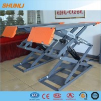 3600kg Double Hydraulic on Ground Portable Car Lift Equipment