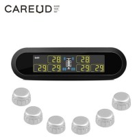 Careud T650 Solar Energy TPMS Business RV Family Travel Trailer Wireless Tire Pressure Monitoring Sy