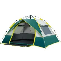 190t Polyester PU Material Single Layer Camping Tent