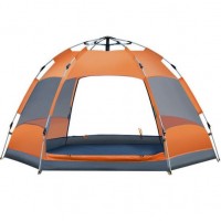 5-8 People Waterproof Camping Tent Hexagonal Shape for Multiple Person