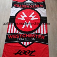 100% Cotton Beach Towel with Sublimation