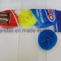 Household Daily Necessity Products Kitchen Plastic Cleaning Mesh Scourer