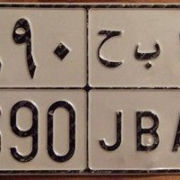 Fun Car Number Plate (fun plate)