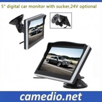 5inch Digital Windshield TFT LCD Car Monitor for Reversing Backup Camera DVD