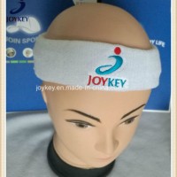 Custom Promotional Sports Terry Cloth Headband with Embroidery Logo