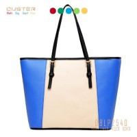 2020 New Style Ladies Bag Casual PU Tote Lady Bag Shopping Bag Female Large PU Handbag Contrast Colo