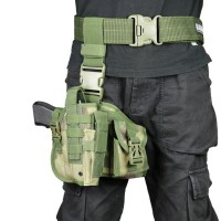 Adjustable Tactical Leg Wear Hand Gun Holster Custom Camo Camouflage Military Paintball Airsoft Pist