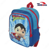 Cheap Promotional Logo Printed Drawstring Compartments School Bag for Children