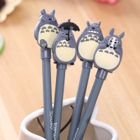 Cartoon Animal Totoro Gel Pen Cute for Writing Stationery Office Supplies School Kid Prize Party Pen