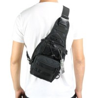 Outdoor Hiking Military Tactical Pack Traveling Assault Range Travel Backpack Chest Sling Shoulder B