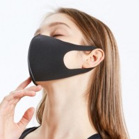 Wholesale Unisex Adults Anti Cold Black Cotton Reusable Dust Face Mask
