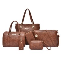Soft Leather Women Bag Set Luxury Brand 2019 Fashion Designer Female Shoulder Bags Big Casual Bags S