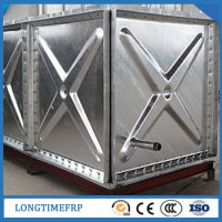 Hot-Dipped 1.22*1.22m Galvanized Bolted Steel Panel Water Storage Tanks