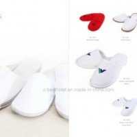 Hotel Slipper with Embroideried Customized Logo