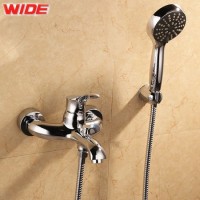 Cupc Approval Single Handle Chrome Bathroom Brass Shower Mixer