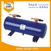Horizontal Receiver Tank with Two Valves (ZRLHT-15HP)